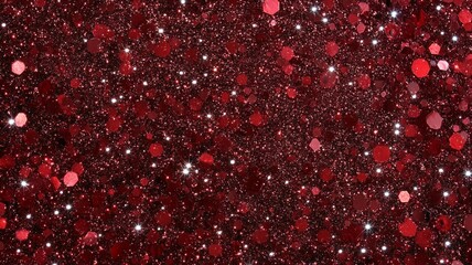 Red Glitter Sparkle Texture Background