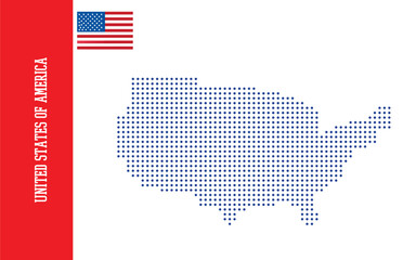 United States vector map 