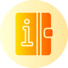 Handbook  gradient icon