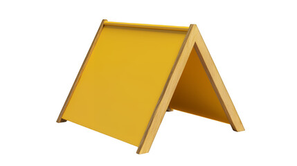 a picture of a blank signboard on a transparent background, PNG image, PNG file, Generative art.