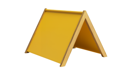 a picture of a blank signboard on a transparent background, PNG image, PNG file, Generative art.