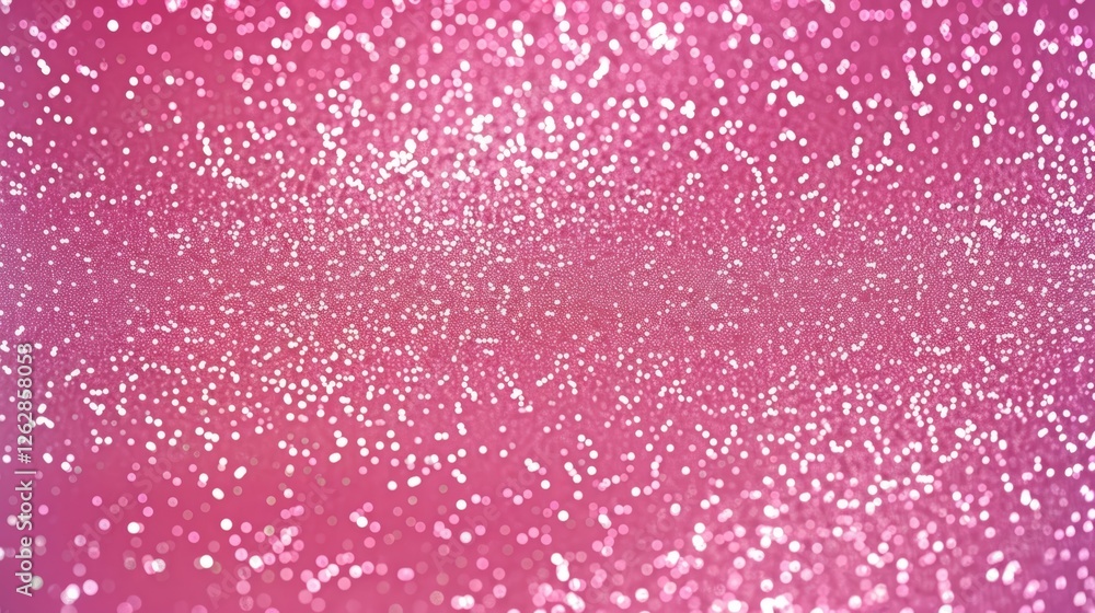 Poster a soft pink background filled with shimmering sparkles, creating a dreamy and enchanting atmosphere.