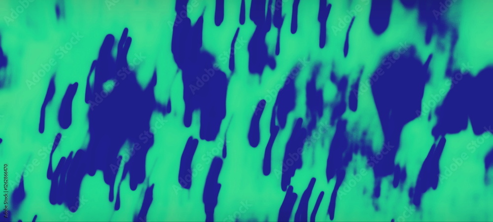 Poster abstract blue background with paint. abstract background with green paint. urban style backdrop in l