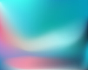 Teal Gradient Background. Multicolor backdrop. Vector for banners, posters, and graphic design