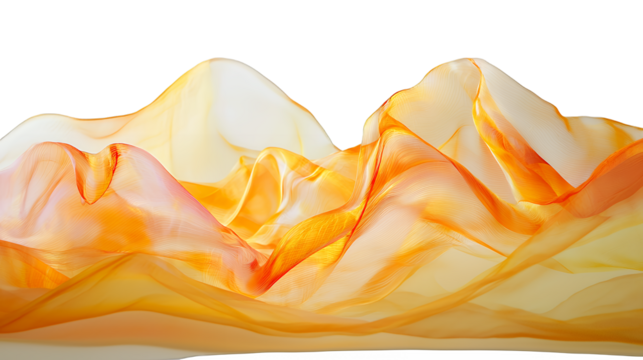 abstract lines on a transparent background, photo PNG image, PNG file, Generative art.