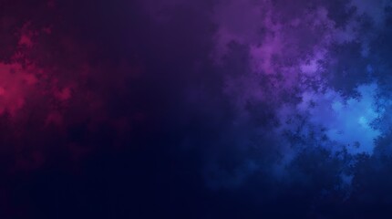 Dark blue purple glowing grainy gradient background black noise texture poster header banner design
