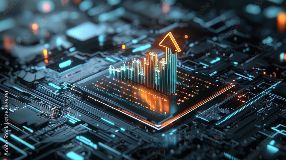 Poster macro insights on digital transformation and business analytics trends
