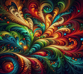 abstract floral background