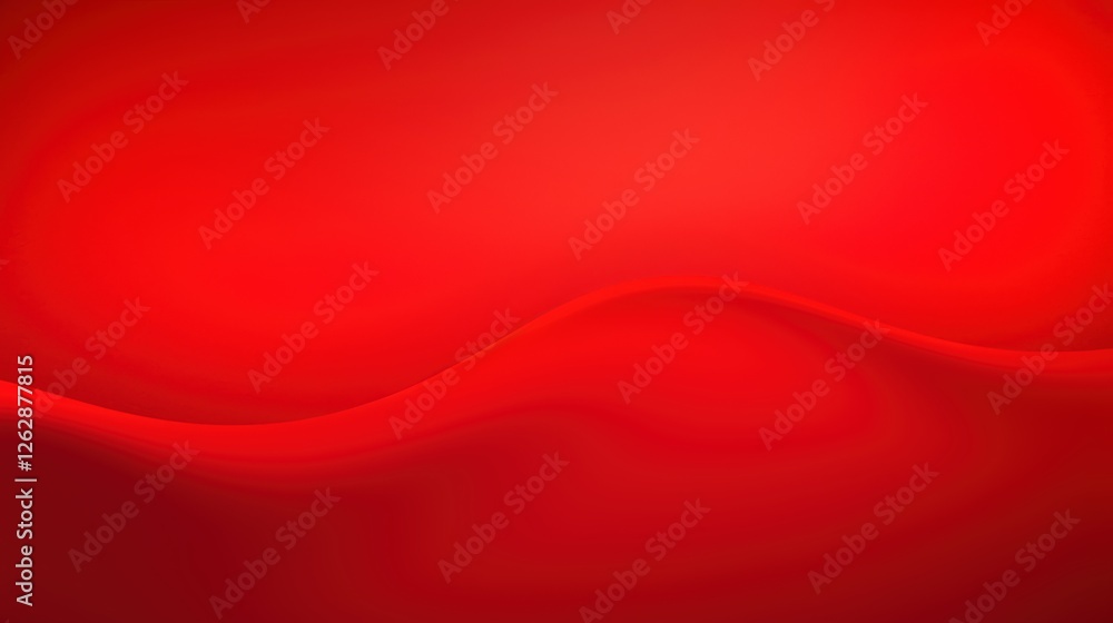 Poster a smooth gradient of vibrant red hues, creating an abstract and dynamic background with gentle curve