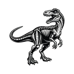 vector illustration of a dinosaur