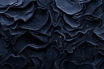 Obraz premium Abstract dark blue textured background with gold specks