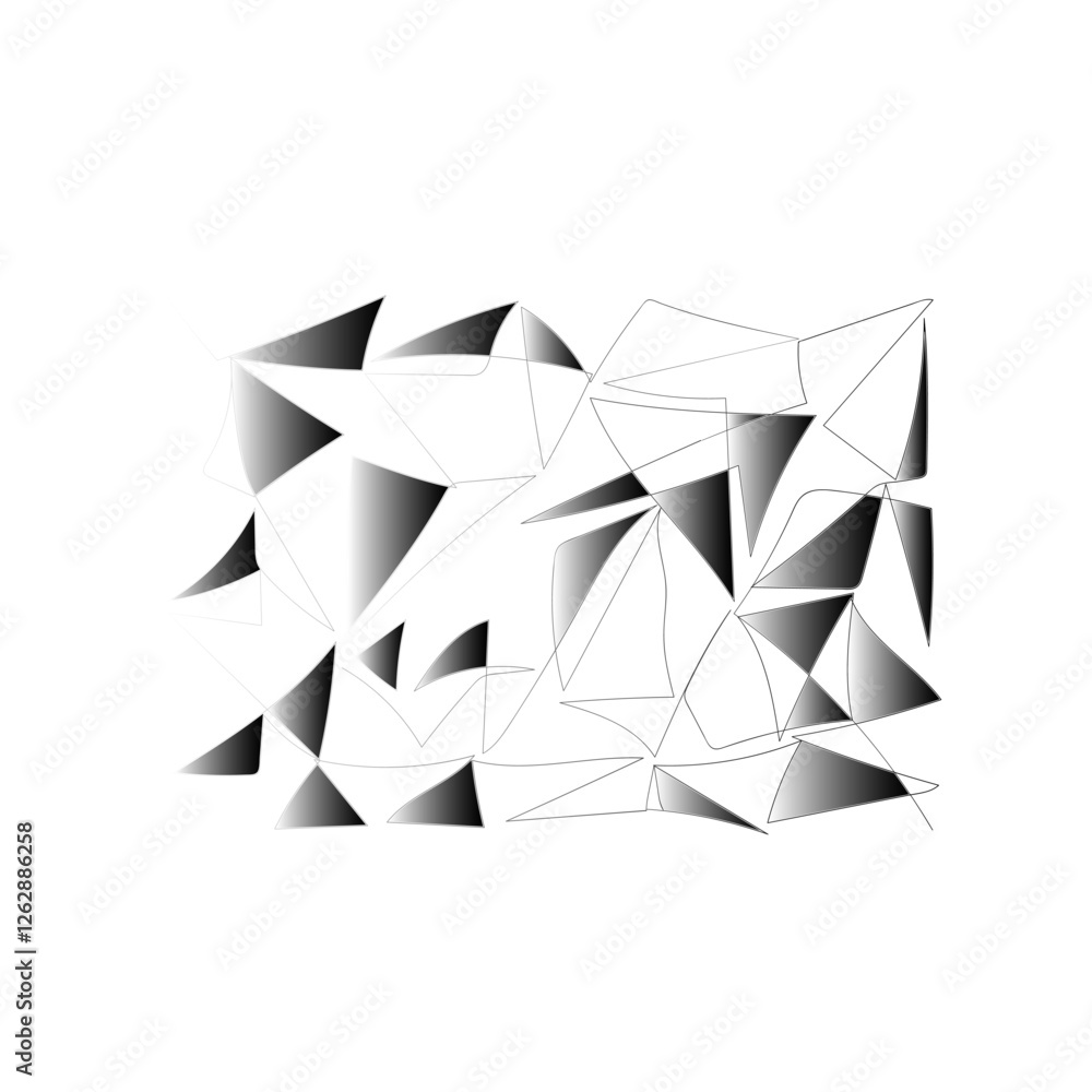 Poster continuous line doodle drawing background image