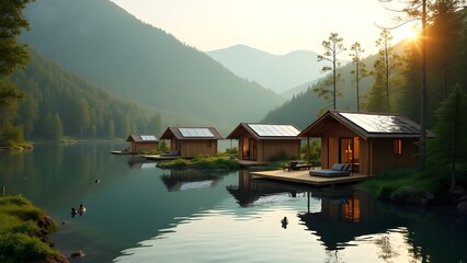 A Cabin On A Lake Healing