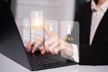 Human resources person recruitment business team network executive career social connection technology concept digital community employee teamwork client job management professional employment hiring