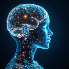 Sztuczna inteligencja. Biologiczne formy inteligencji. Inteligentna energia ludzkiego muzgu.