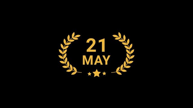 21 May Laurel wreath Animation