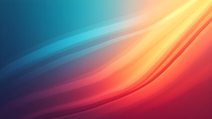 Obraz premium Abstract Orange Blue Red Noise Texture in Gradient Hues for Modern Banner Design