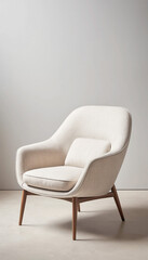 Fototapeta premium armchair on a white background