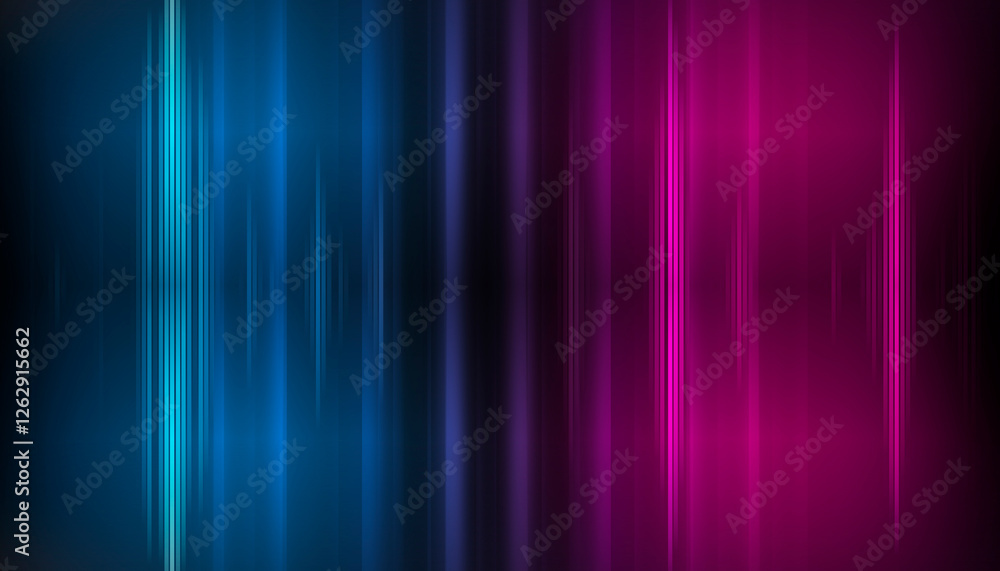 Sticker abstract neon background. sound wave design element.