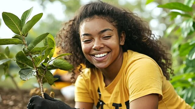 1_Scholarship Recipient Volunteering in Their Community to Give Back