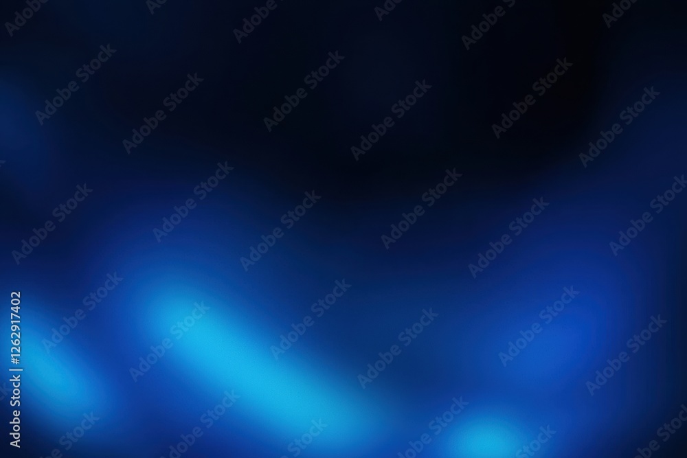 Aufkleber minimalist blue gradient background transitions from dark blue to light navy, creating a dynamic sen