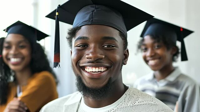 1_Student celebrating full ride scholarship with family at home