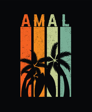 AMAL: Tropical Vibes at Sunset
