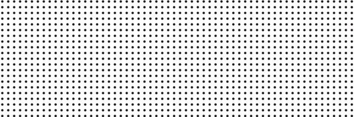 Dotted grid seamless pattern for bullet journal. Black point texture. Black dot grid for notebook paper.