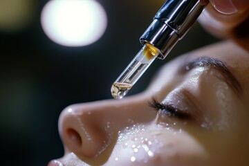 Radiant Skin Serum Application