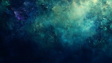 Obraz premium Abstract blue background with a blurred texture featuring green and purple shades