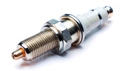 spark plug isolated on white background