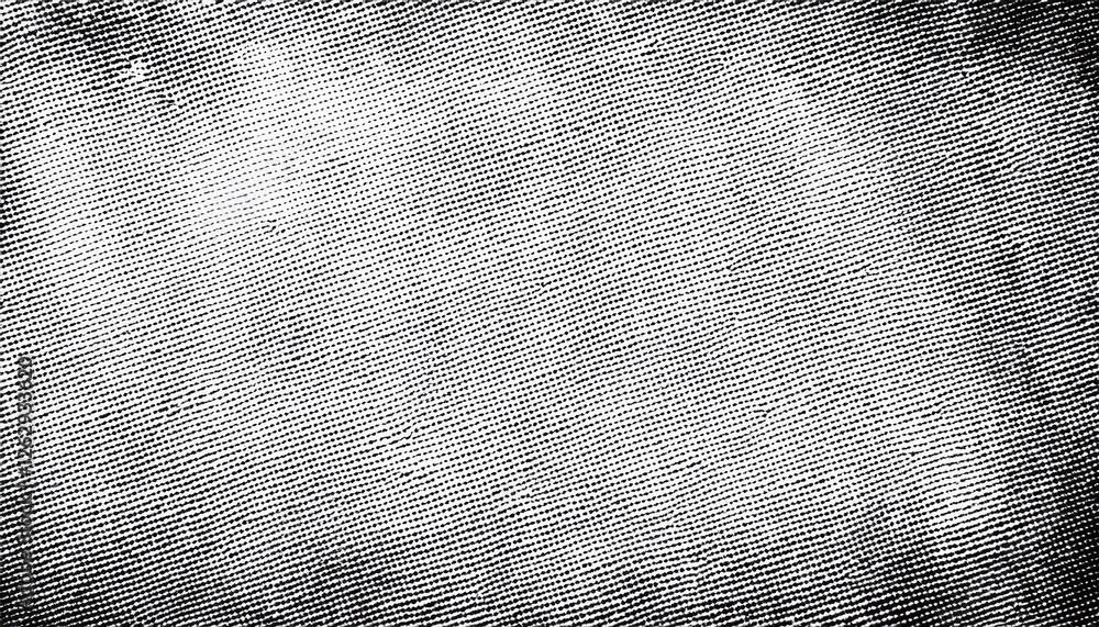 Fototapete abstract halftone texture with black dots creating a retro comic style gradient for graphic backgrou