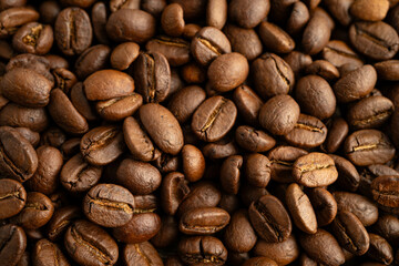 Coffee bean for drink in morning, nature food.