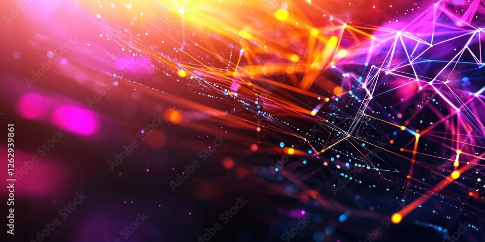 Leinwandbilder blockchain academic research theme with a group of diverse researchers collaborating over digital screens, subtle data charts and intellectual property documents in the b
