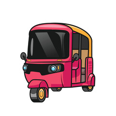 three wheel vector