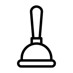 Obraz premium Plunger Icon