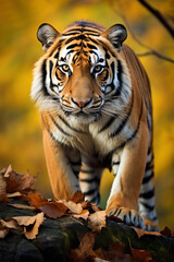 Obraz premium tiger in the zoo