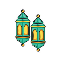 Icon design lantern. Vector design