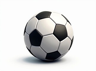 Fototapeta premium Soccer Ball Illustration - Dynamic & Energetic