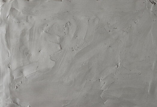 Grey modelling clay background and texture	