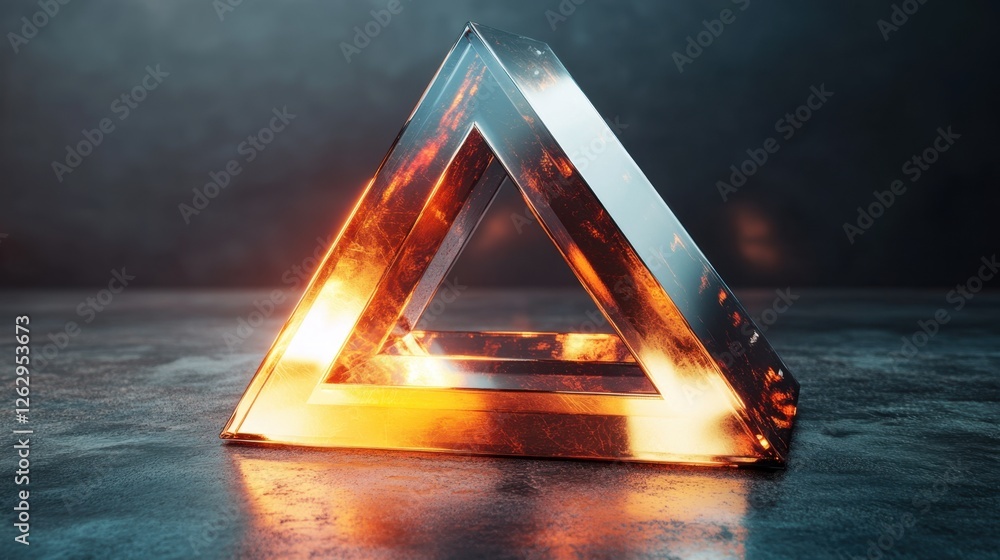 Poster abstract iridescent holographic curved lines on a charcoal gray background. modern 3d rendering illu
