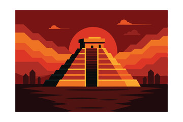 vector illustration of city skyline