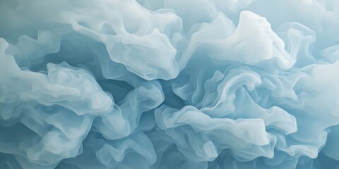 Obraz premium Close Up Light Blue Ice Formations