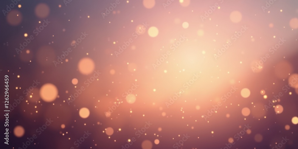 Poster soft abstract light background with gentle bokeh effect
