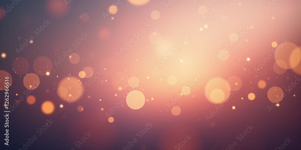 Poster soft light abstract background with bokeh effect and gentle hues