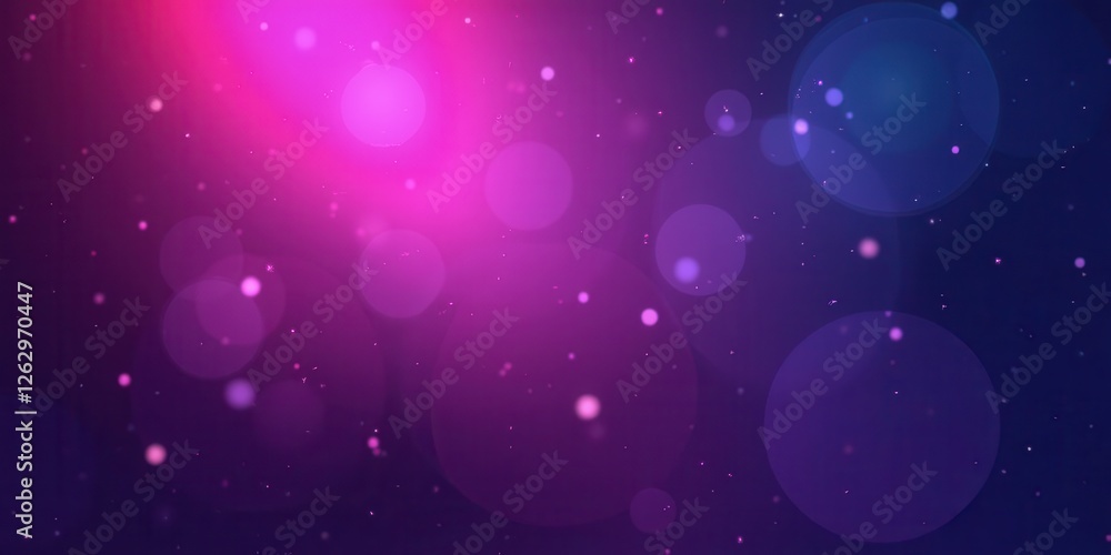Poster glowing abstract background with soft bokeh effect and colors