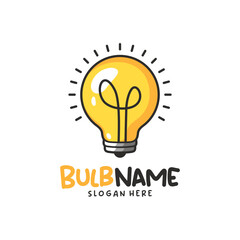 Bulb logo design concept vector. Bulb Logo Design Template. Creative Symbol. Icon