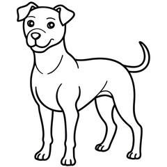 The swift fabled dog icon on black and white background vector image logo art silhouette tattoo design illustration