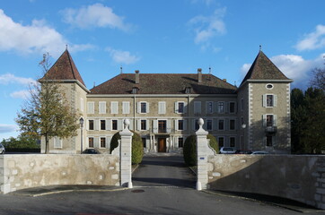 castle of Dardagny, Geneva, Switzerland