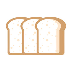 Minimalist Bread Slice Icon for Bakery Branding.